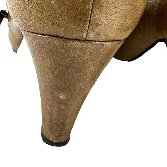 Jeffrey Campbell Heels Alberta Mary Jane Strappy Size 9 Brown Pin Up Retro Shoes - Picture 10 of 12